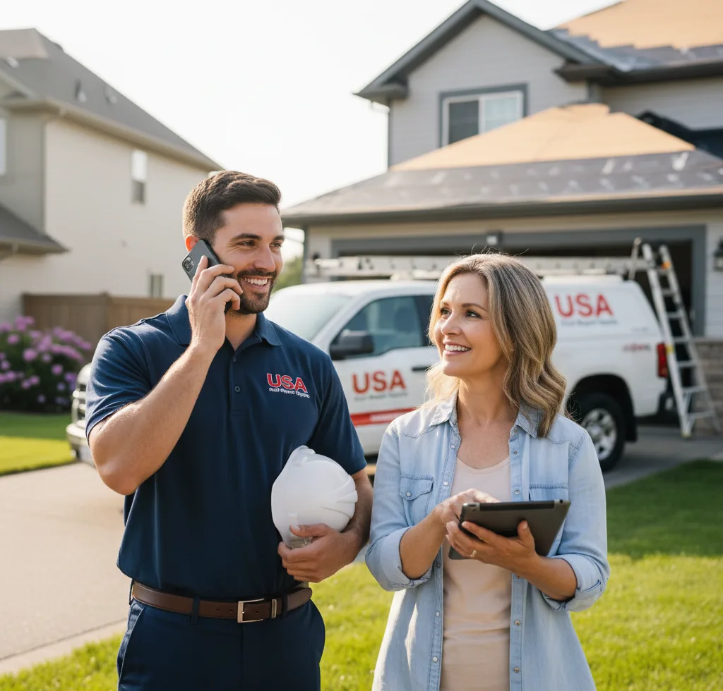 USA Roof Repair Experts customer support in Galax